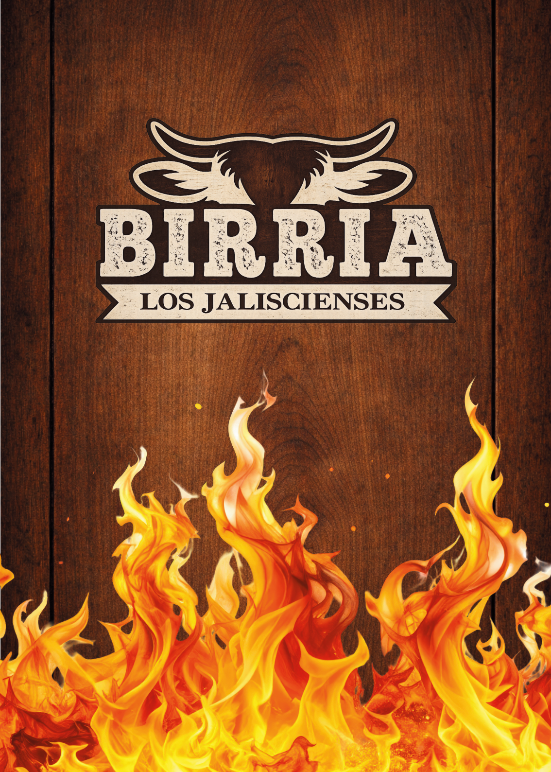Portada del menu oficial de Birria Los Jaliscienses